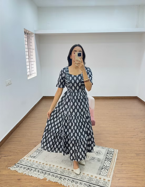 Tasneem Pure Cotton Feeding Maxi