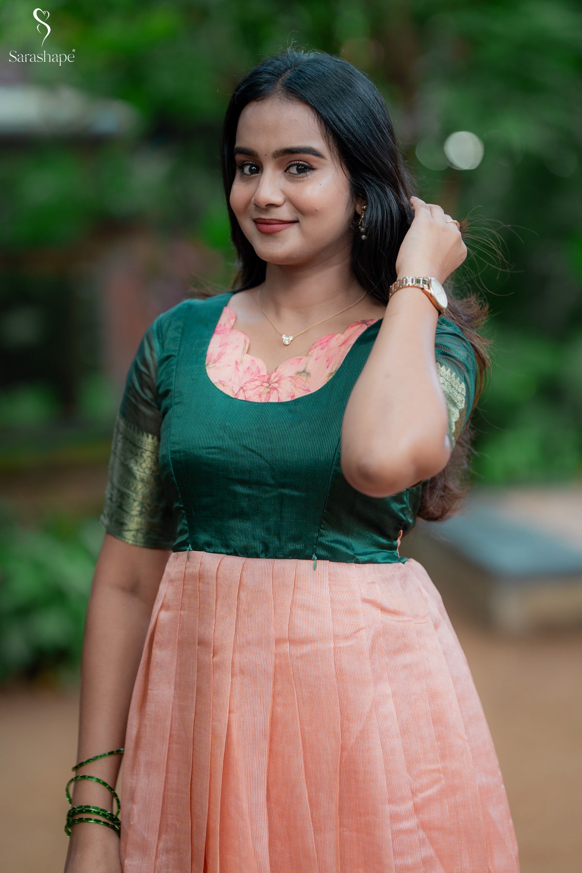 Aganila Tussar Jacquard Festive Non Feeding Maxi (Diwali Series -1)