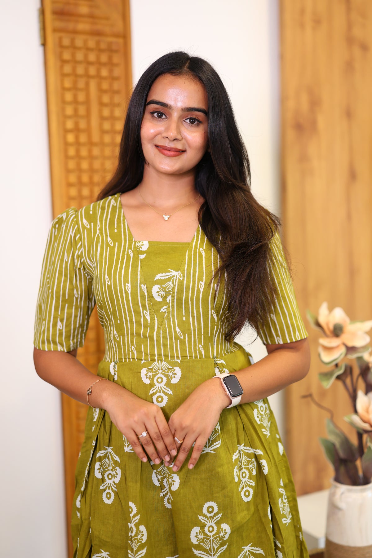 Janaki Feeding Pure Cotton Nighty