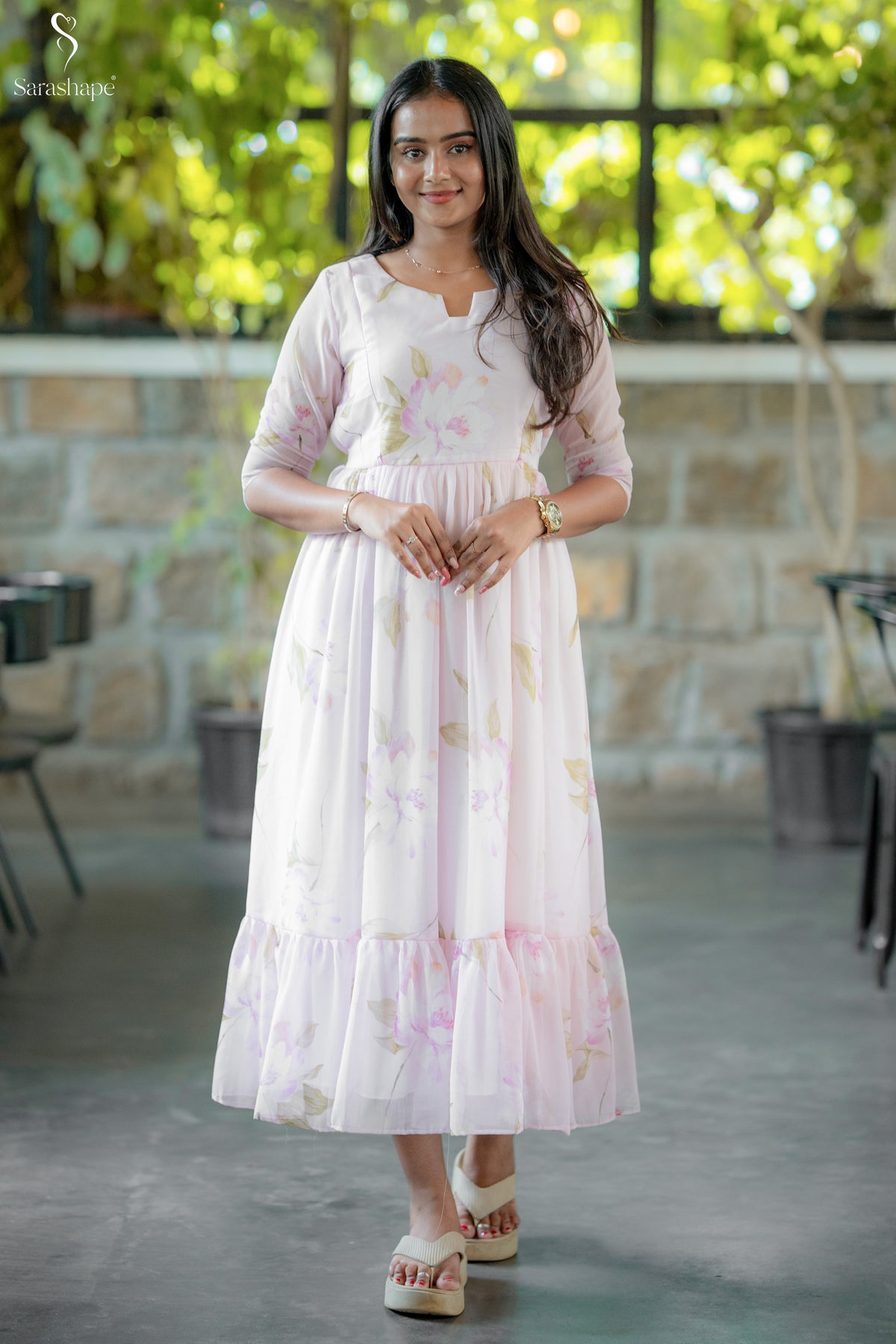 Chandhini Georgette Feeding Maxi