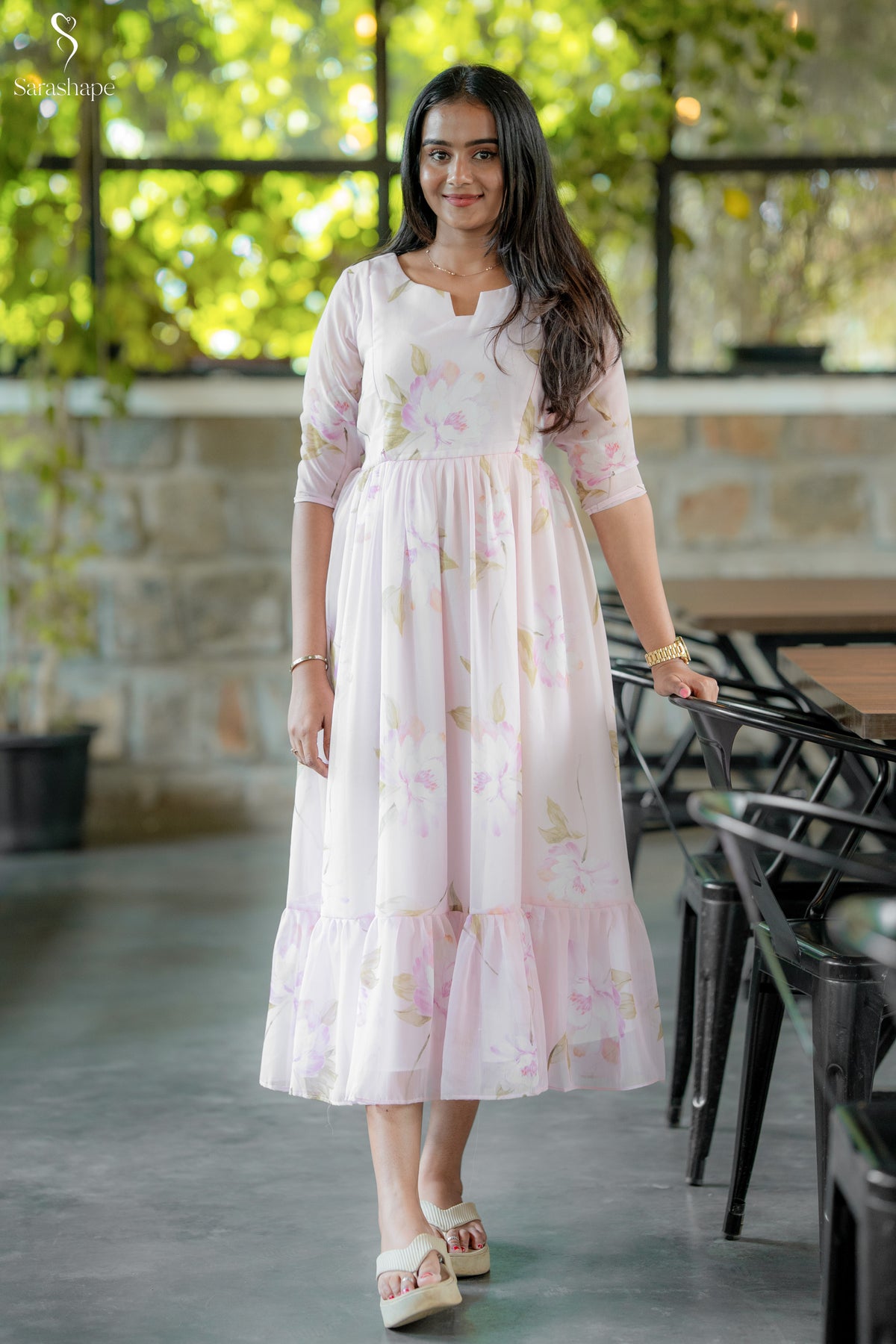 Chandhini Georgette Feeding Maxi
