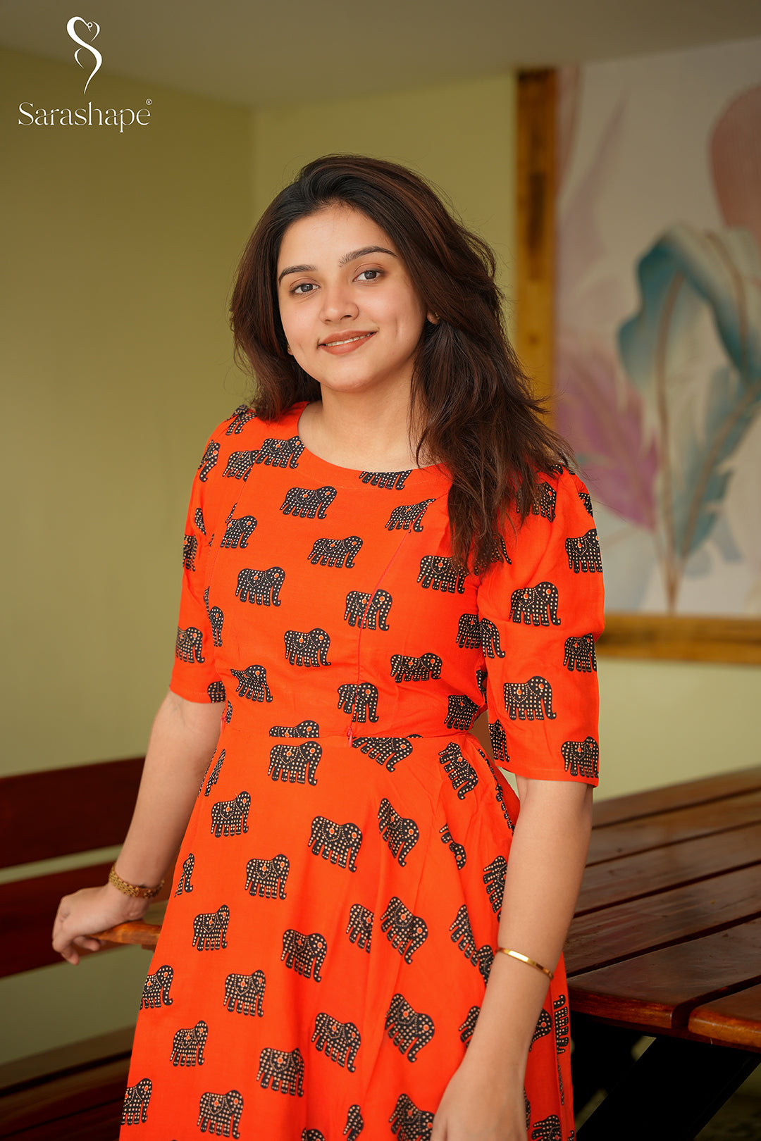 Aranchi F Premium Cotton Dress FEEDING (With Zip)