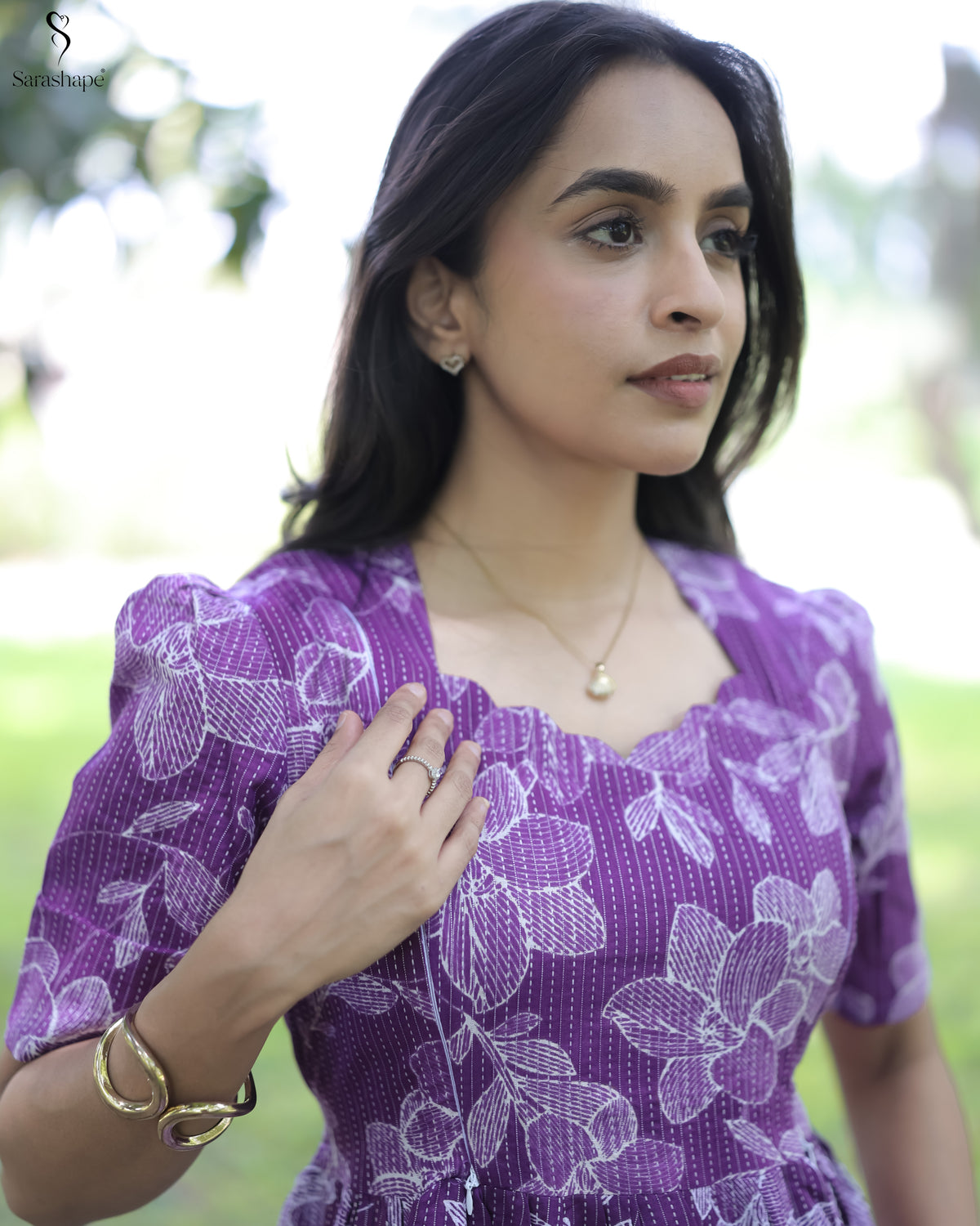 Hamsa Pure cotton feeding maxi