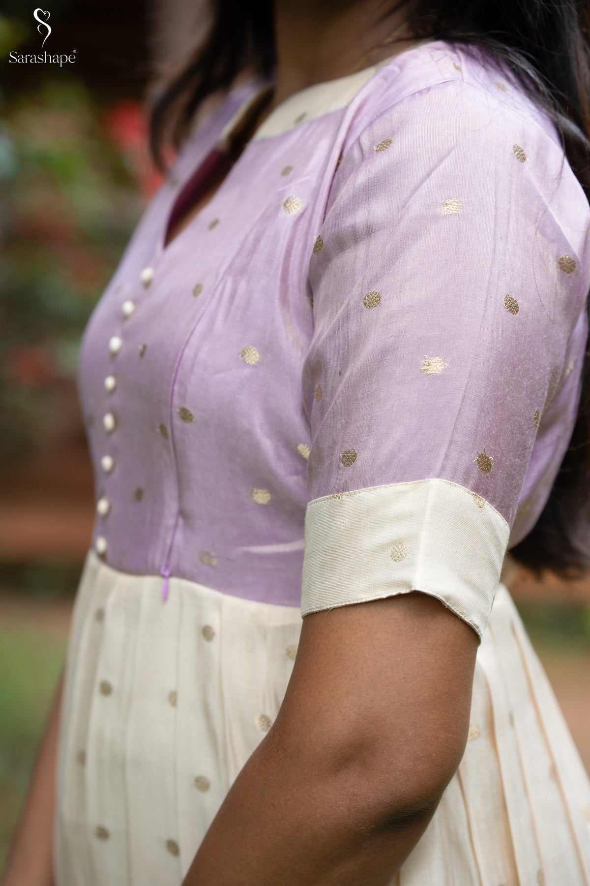 Kanagamalli Butti Silk Festive Feeding Maxi