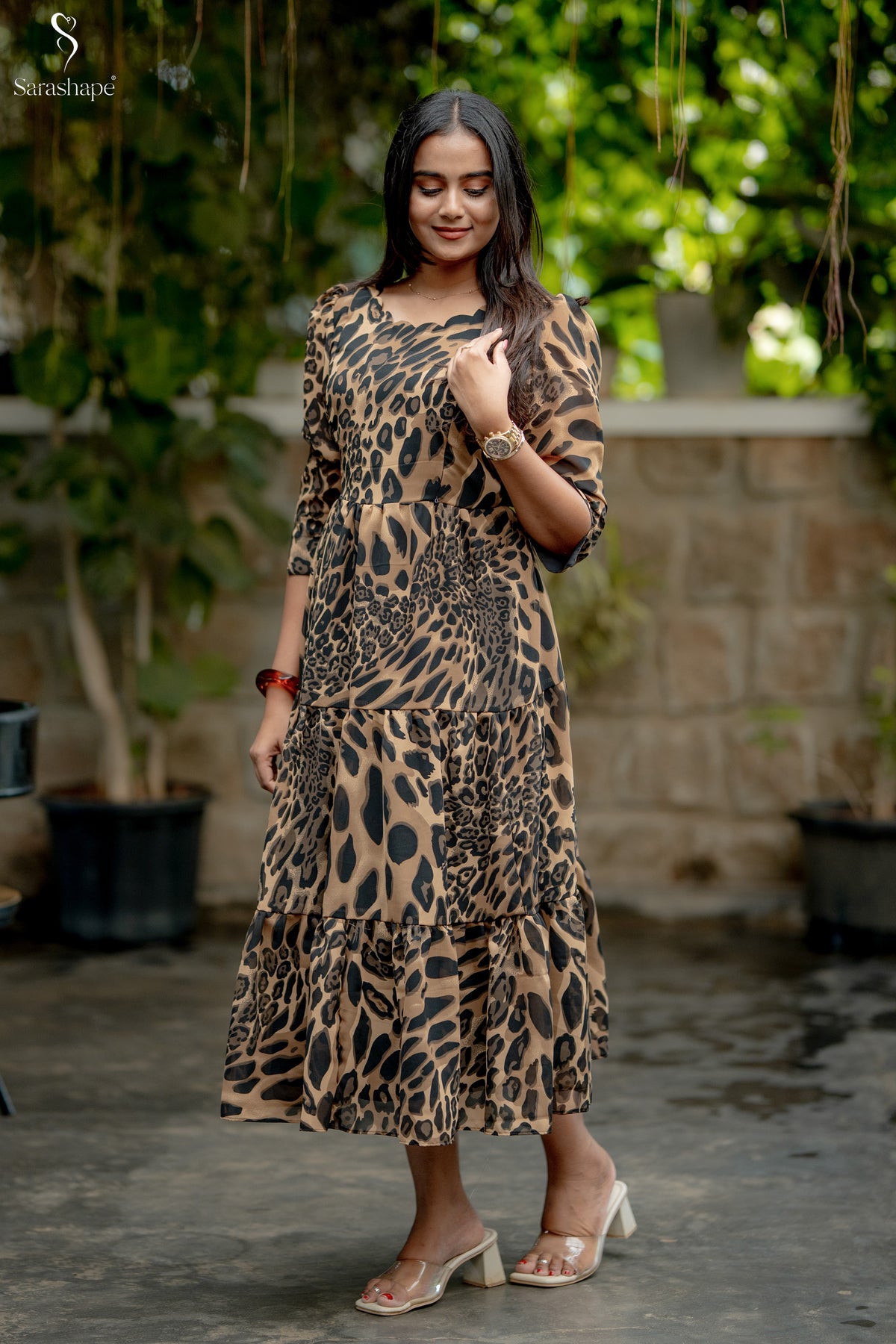 Kanika Georgette Feeding Maxi