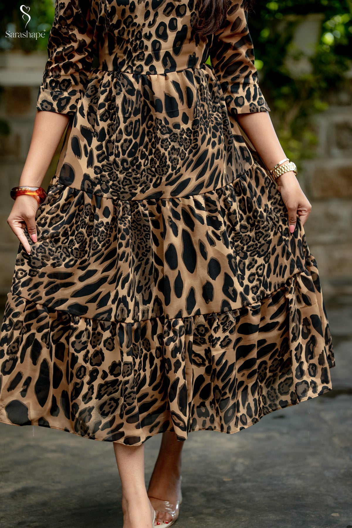 Kanika Georgette Feeding Maxi