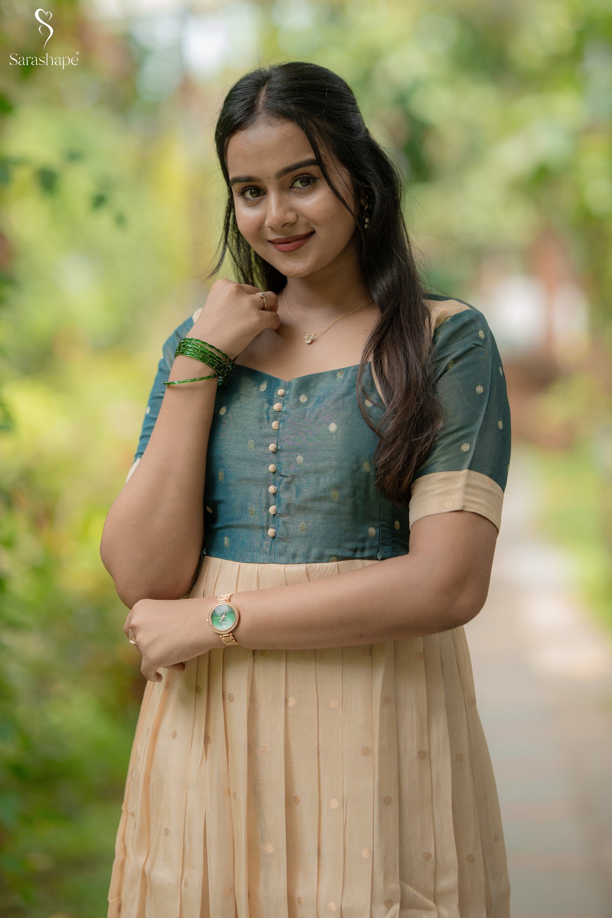 Kanimagal Butti Silk Festive Feeding Maxi