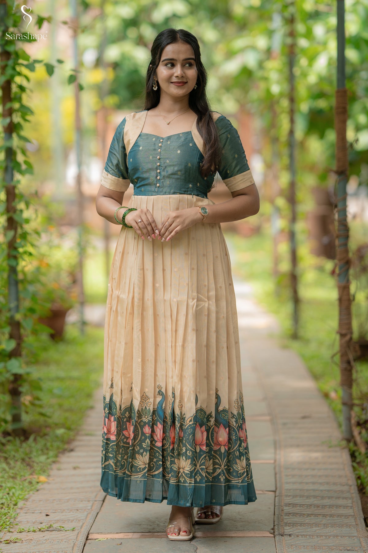 Kanimagal Butti Silk Festive Feeding Maxi