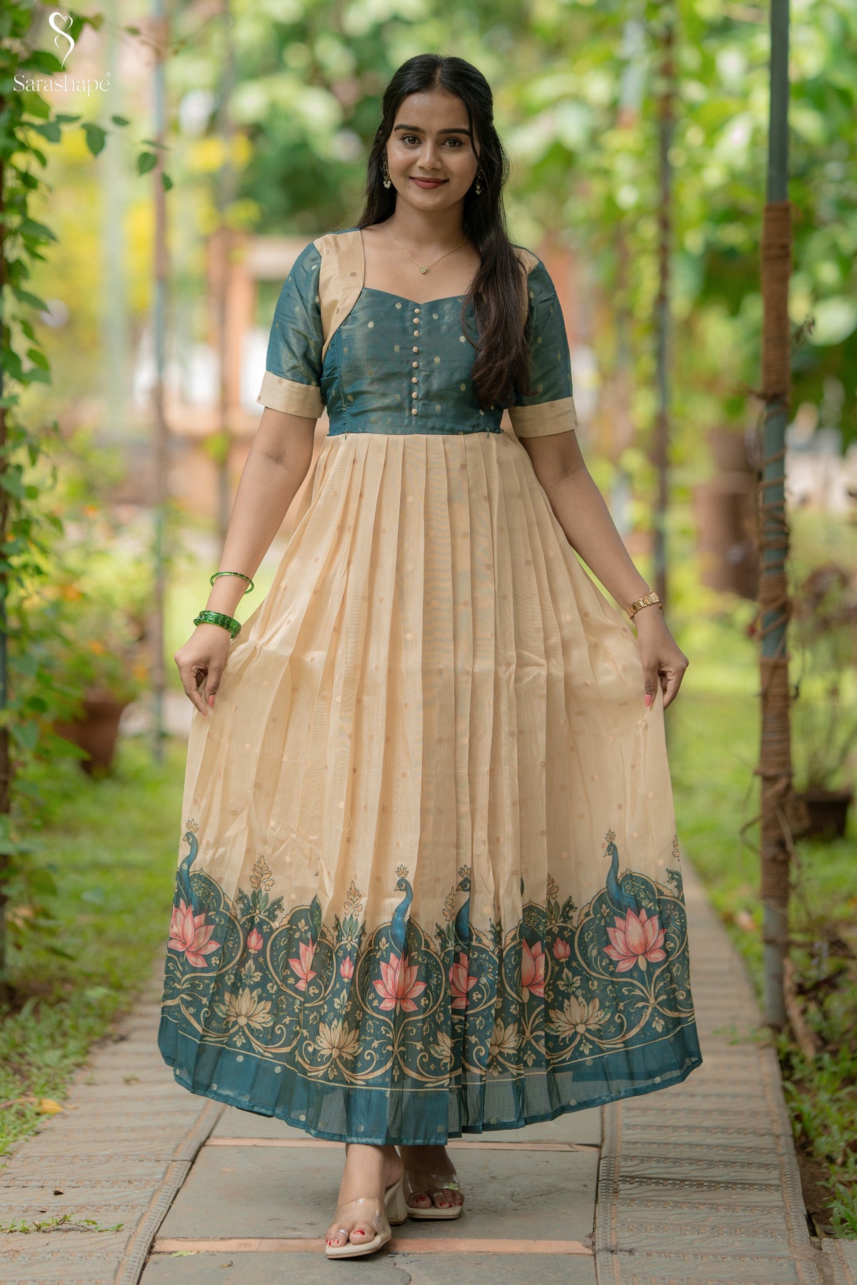 Kanimagal Butti Silk Festive Feeding Maxi