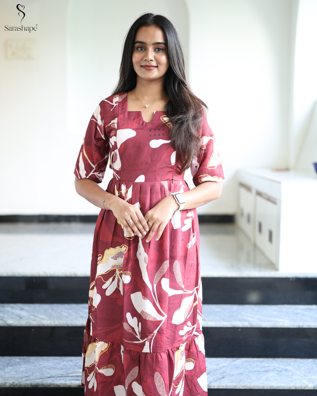 Manimegalai Feeding Soft Cotton Maxi