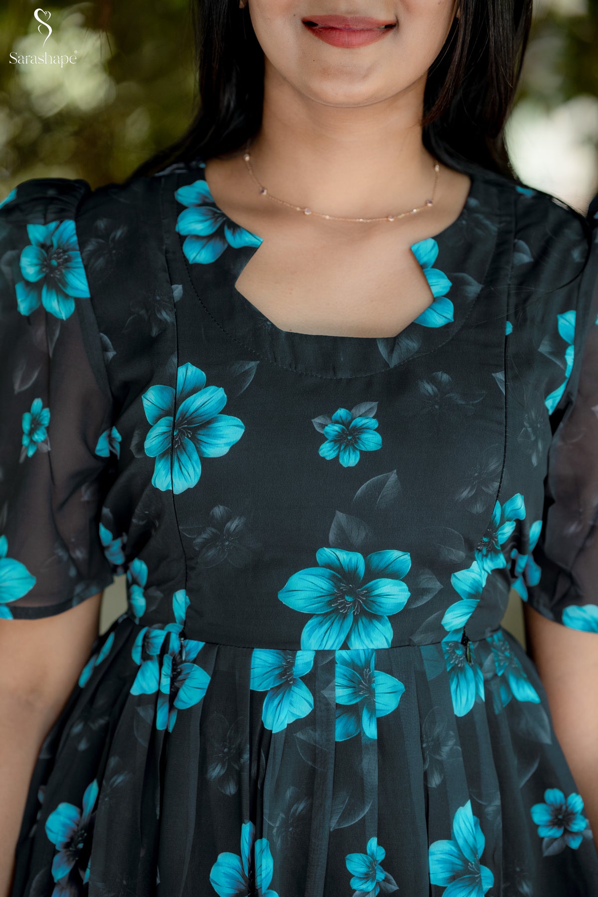 Maheshwari Georgette Feeding Maxi