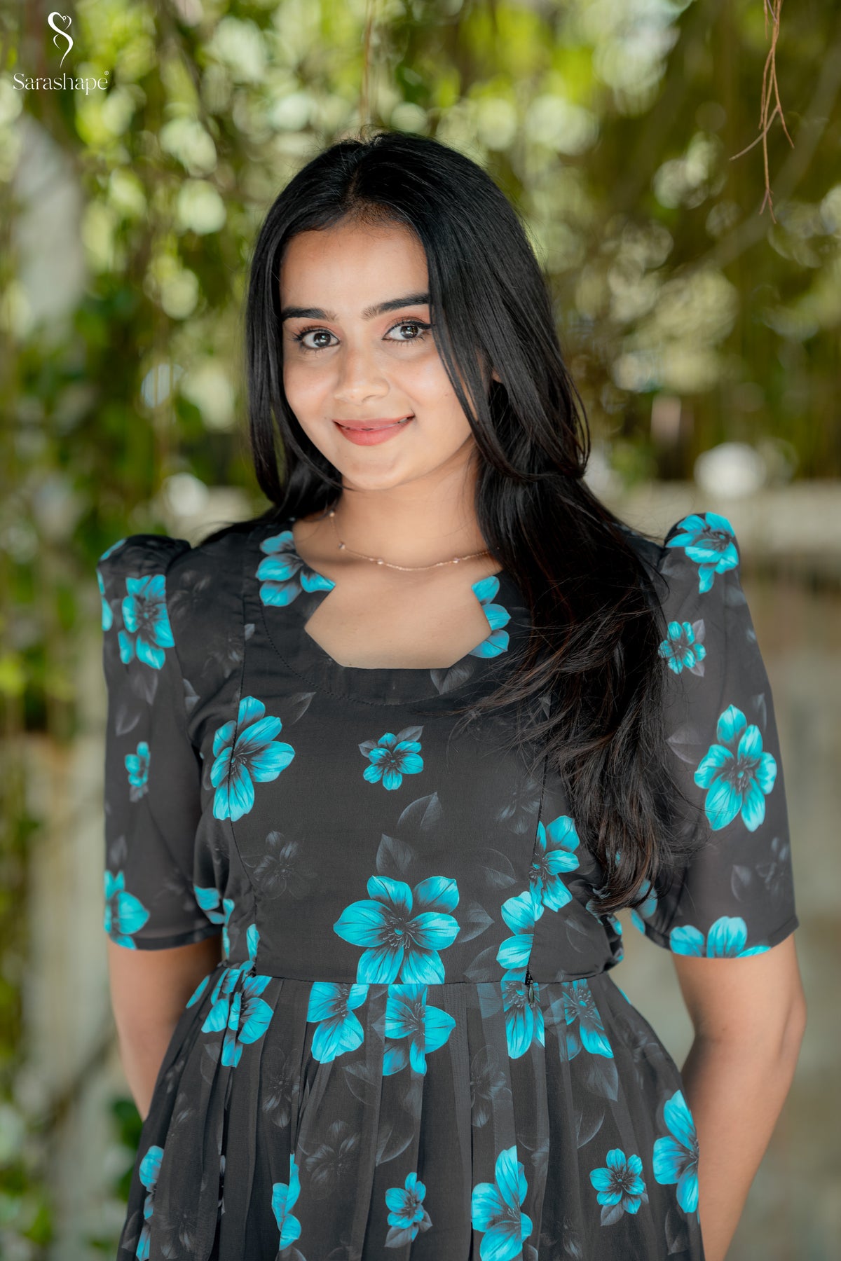 Maheshwari Georgette Feeding Maxi