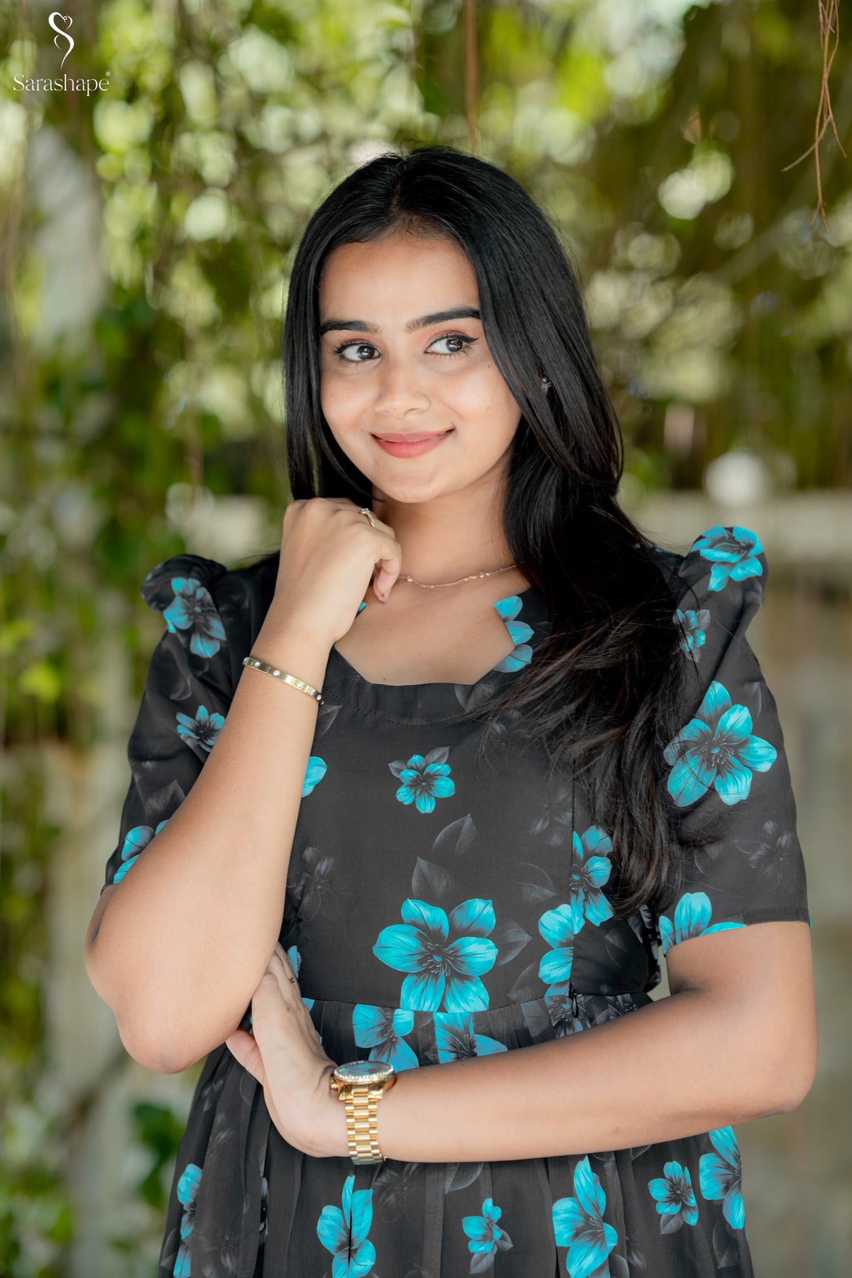 Maheshwari Georgette Feeding Maxi