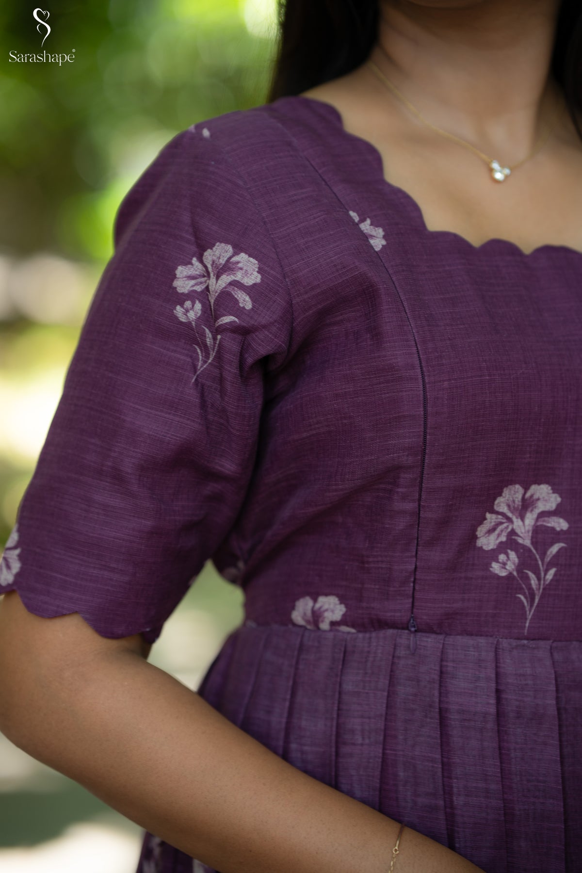 Nangai Linen Feeding Maxi (Maxi & Dupatta)