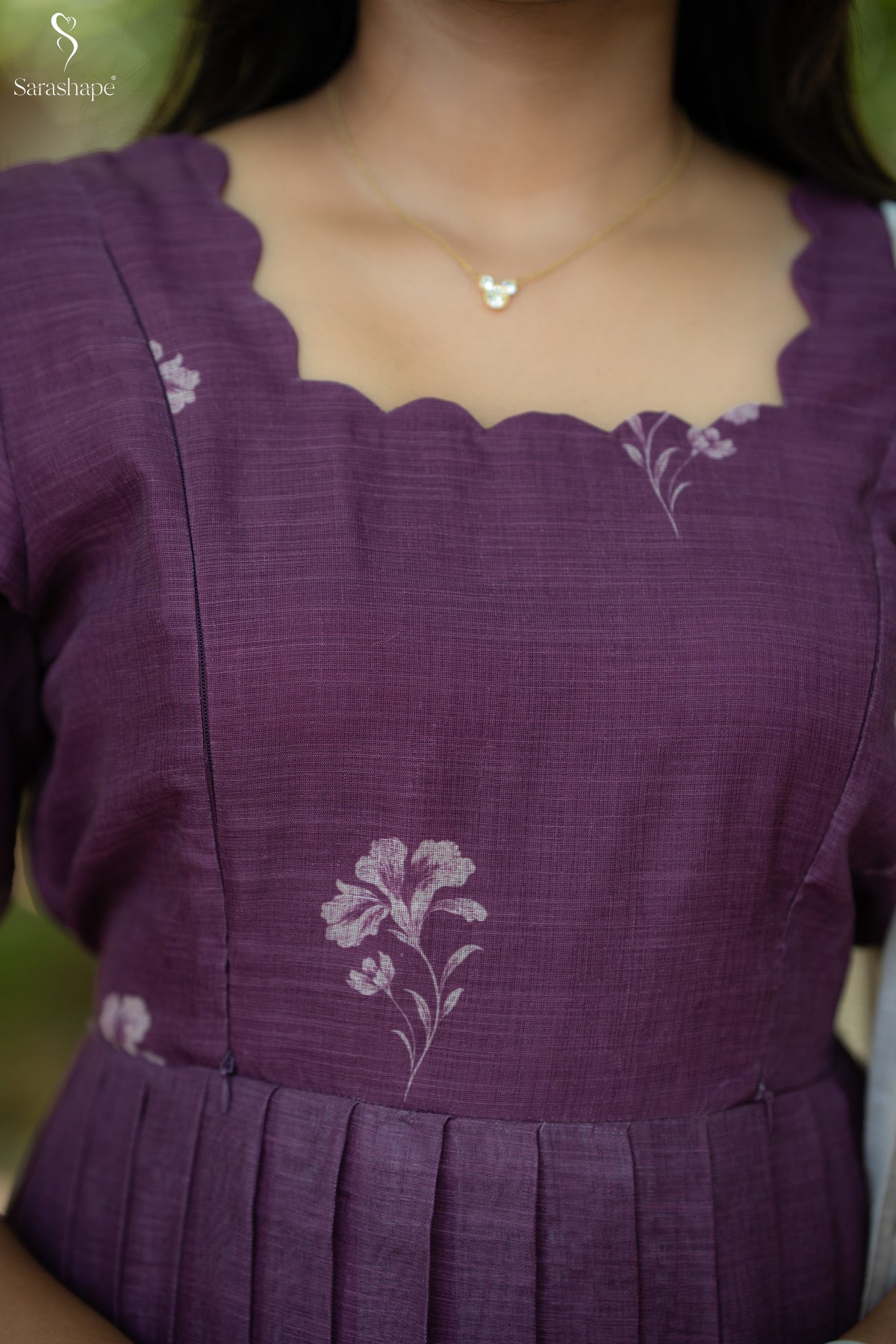 Nangai Linen Feeding Maxi (Maxi & Dupatta)