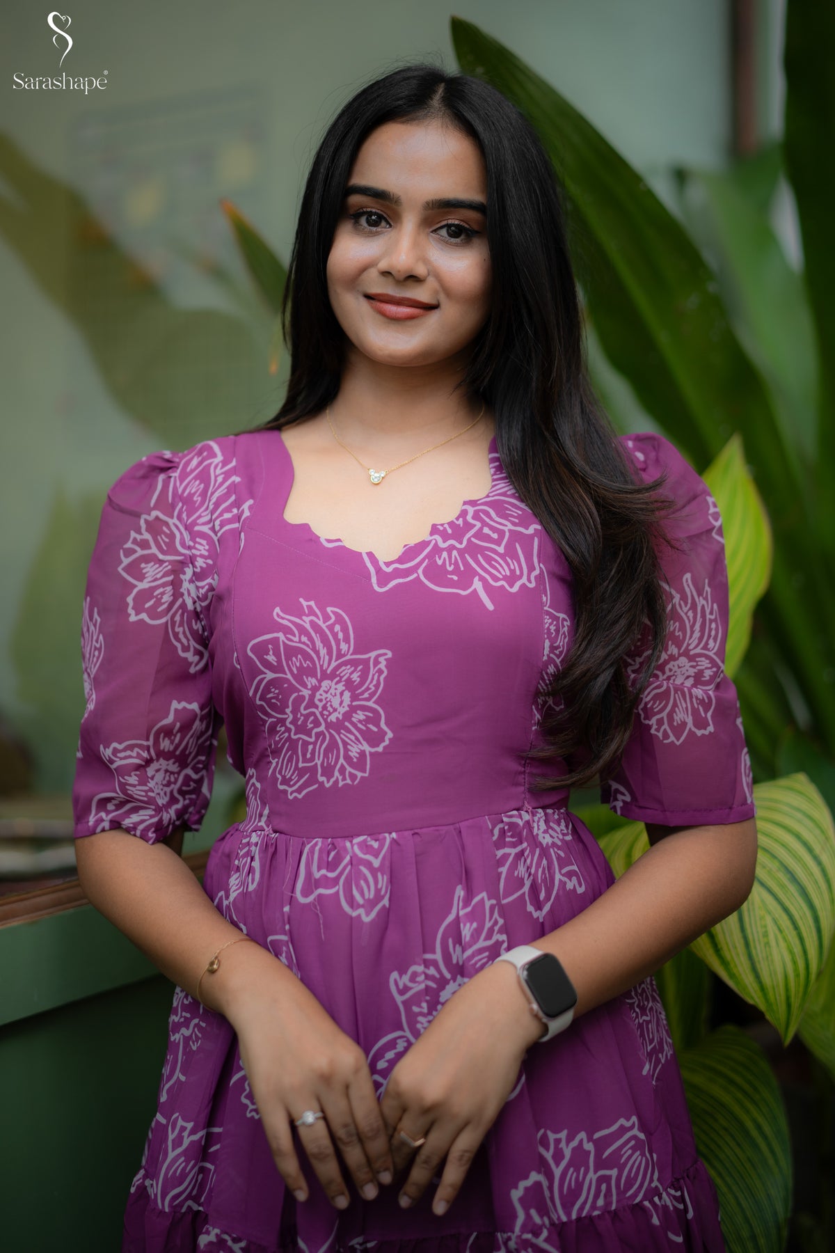 Nihalya Georgette Non Feeding Maxi