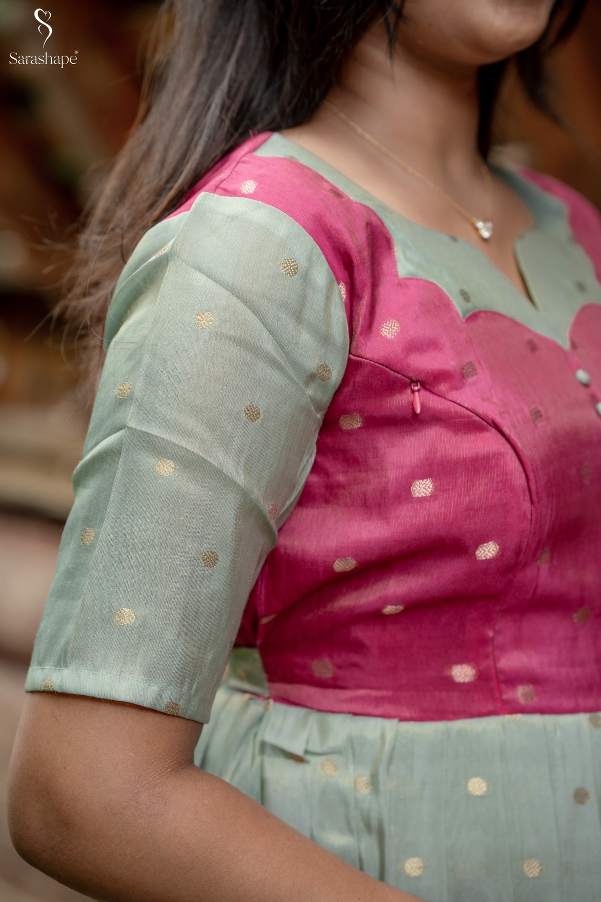 Poongothai Butti Silk Festive Non Feeding Maxi