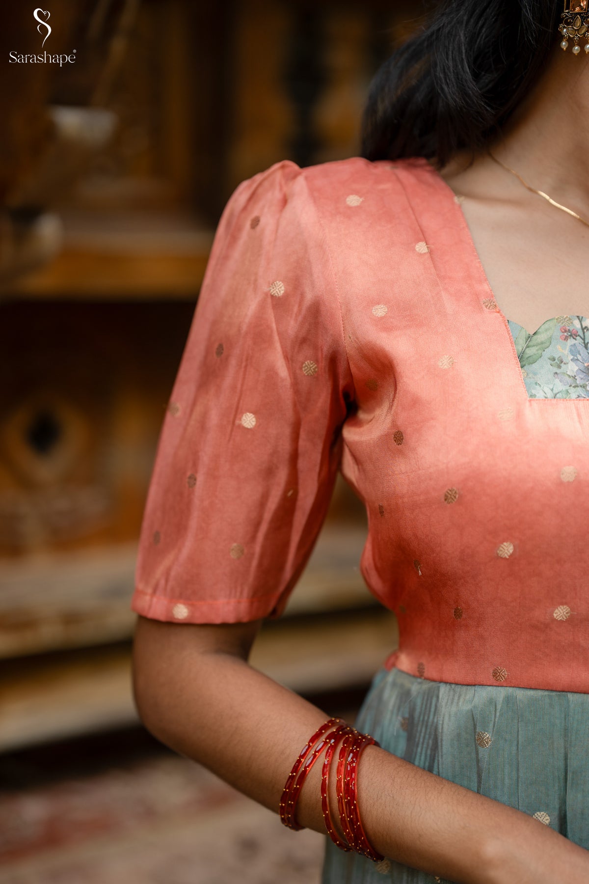 Porkodi Butti Silk Festive Feeding Maxi