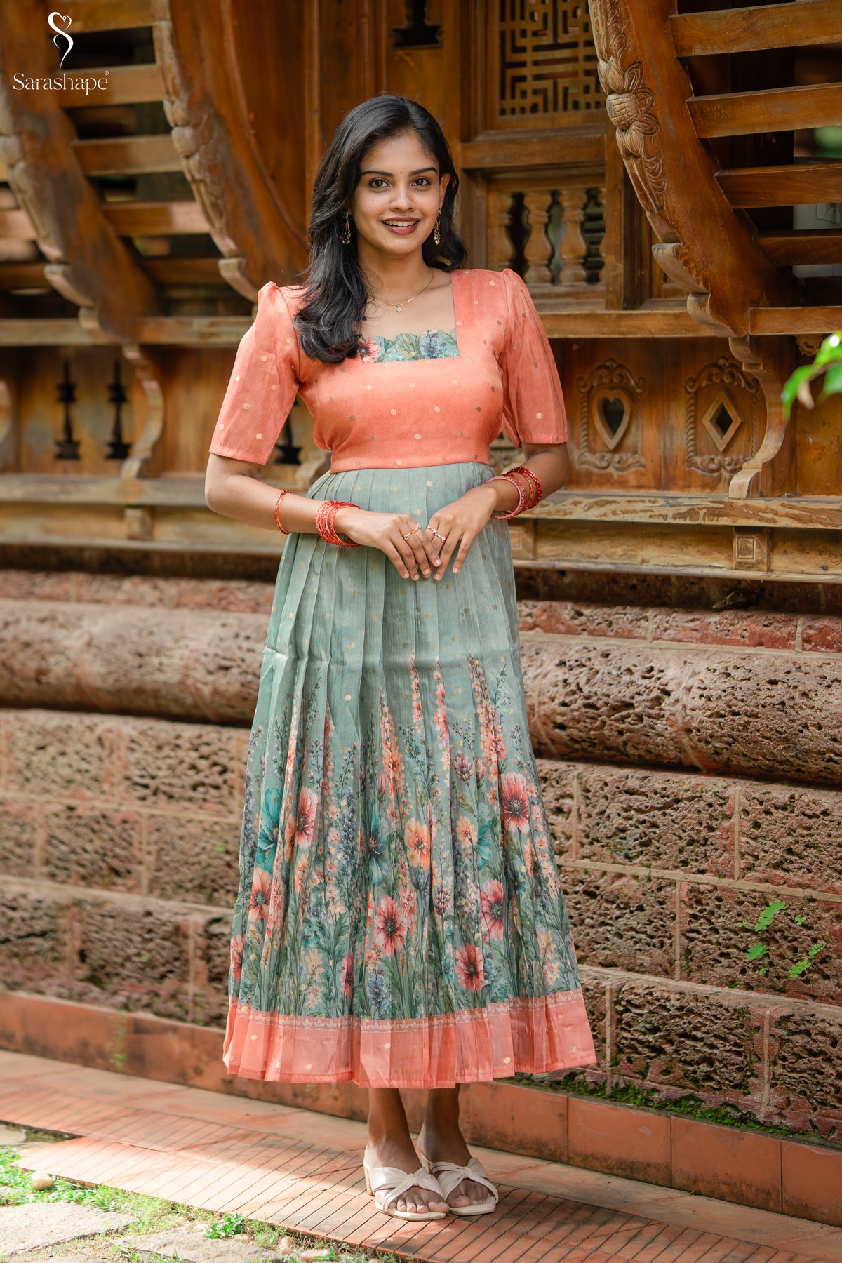 Porkodi Butti Silk Festive Feeding Maxi