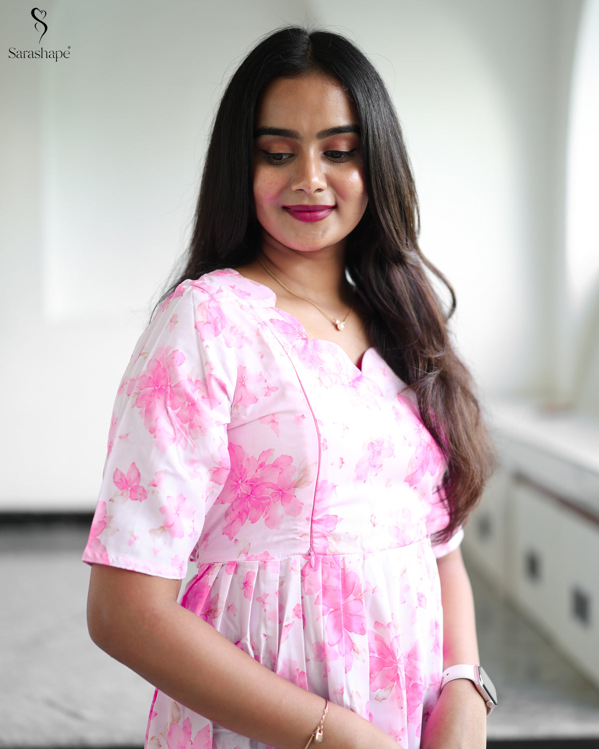 Ranjitha Feeding Soft Cotton Maxi