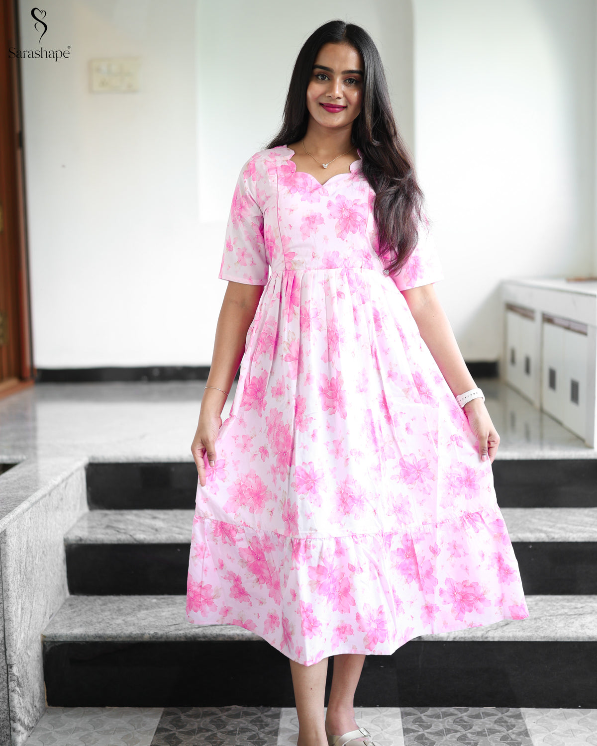 Ranjitha Feeding Soft Cotton Maxi