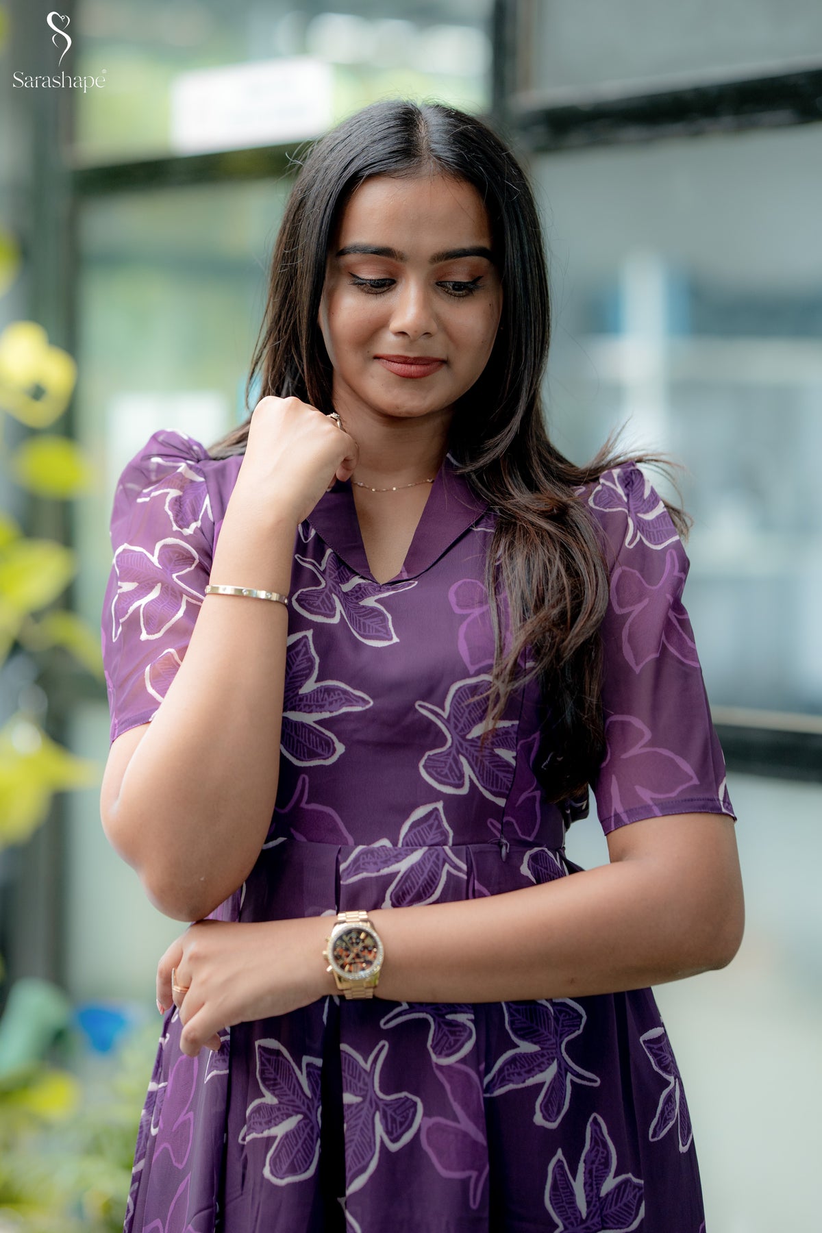 Saahithi Georgette Non Feeding Maxi