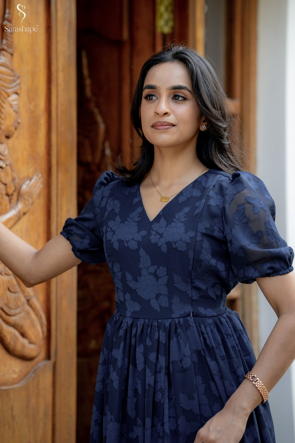 Suhashini Georgette Feeding Maxi