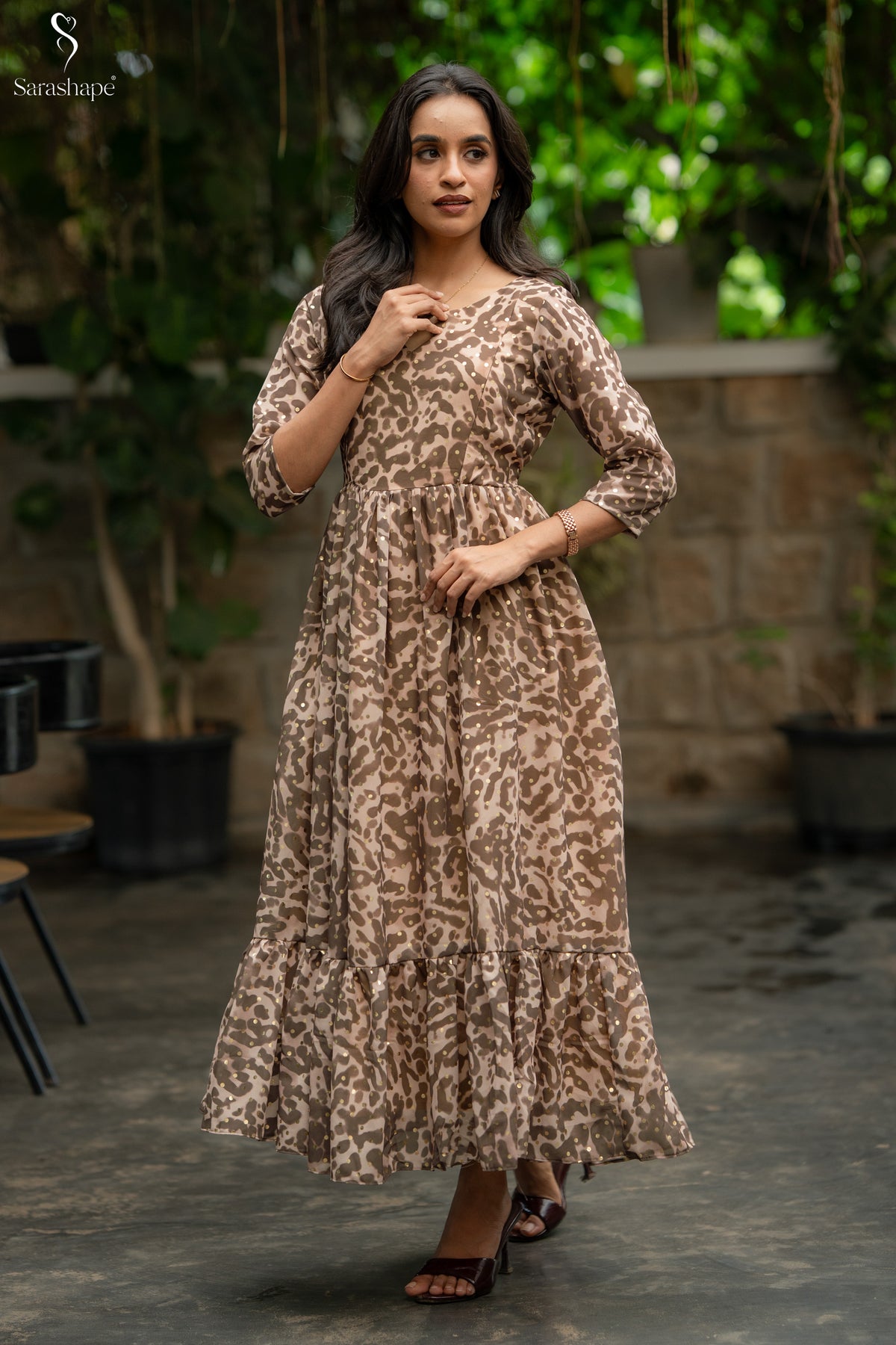 Swetha Georgette Feeding Maxi