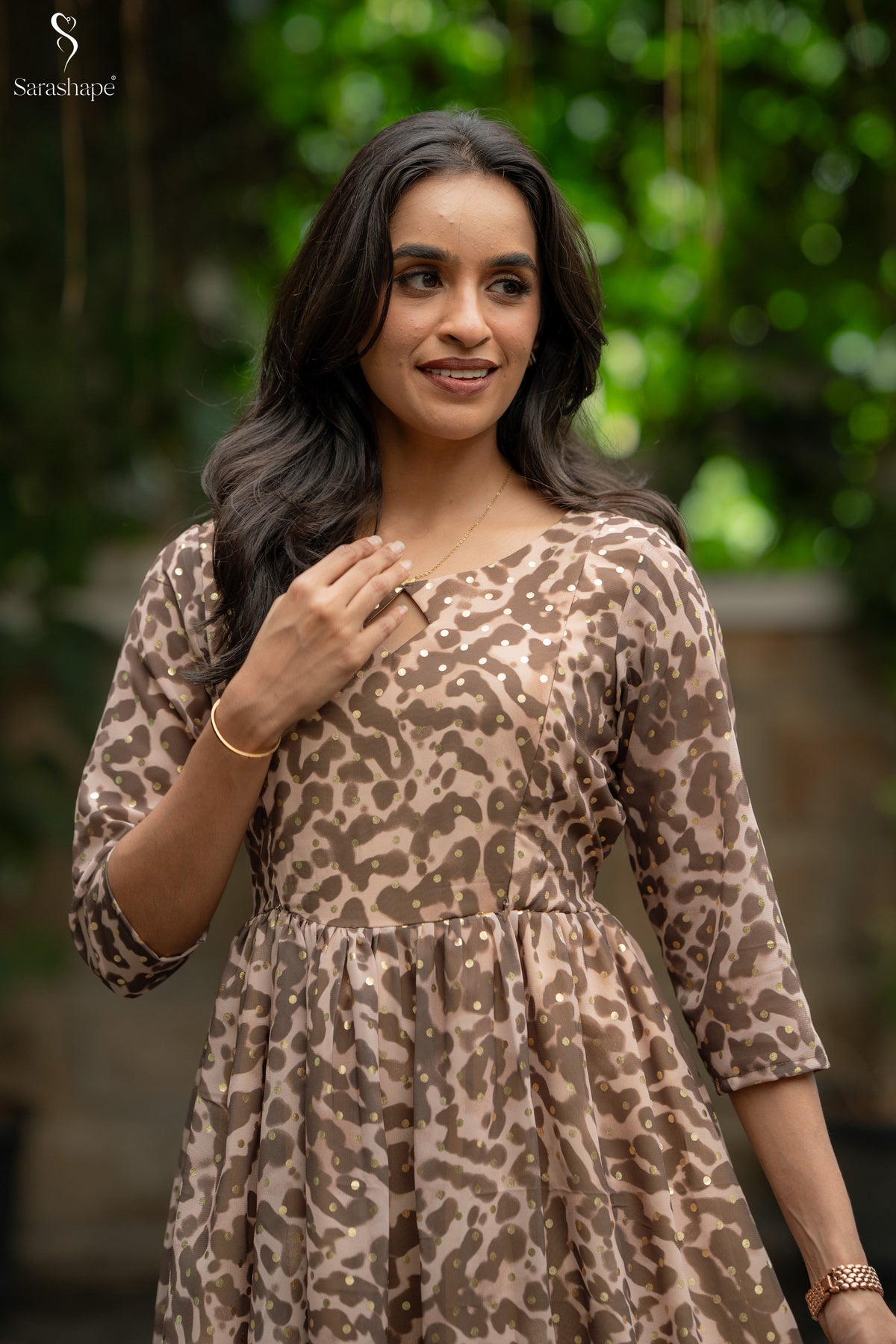 Swetha Georgette Feeding Maxi