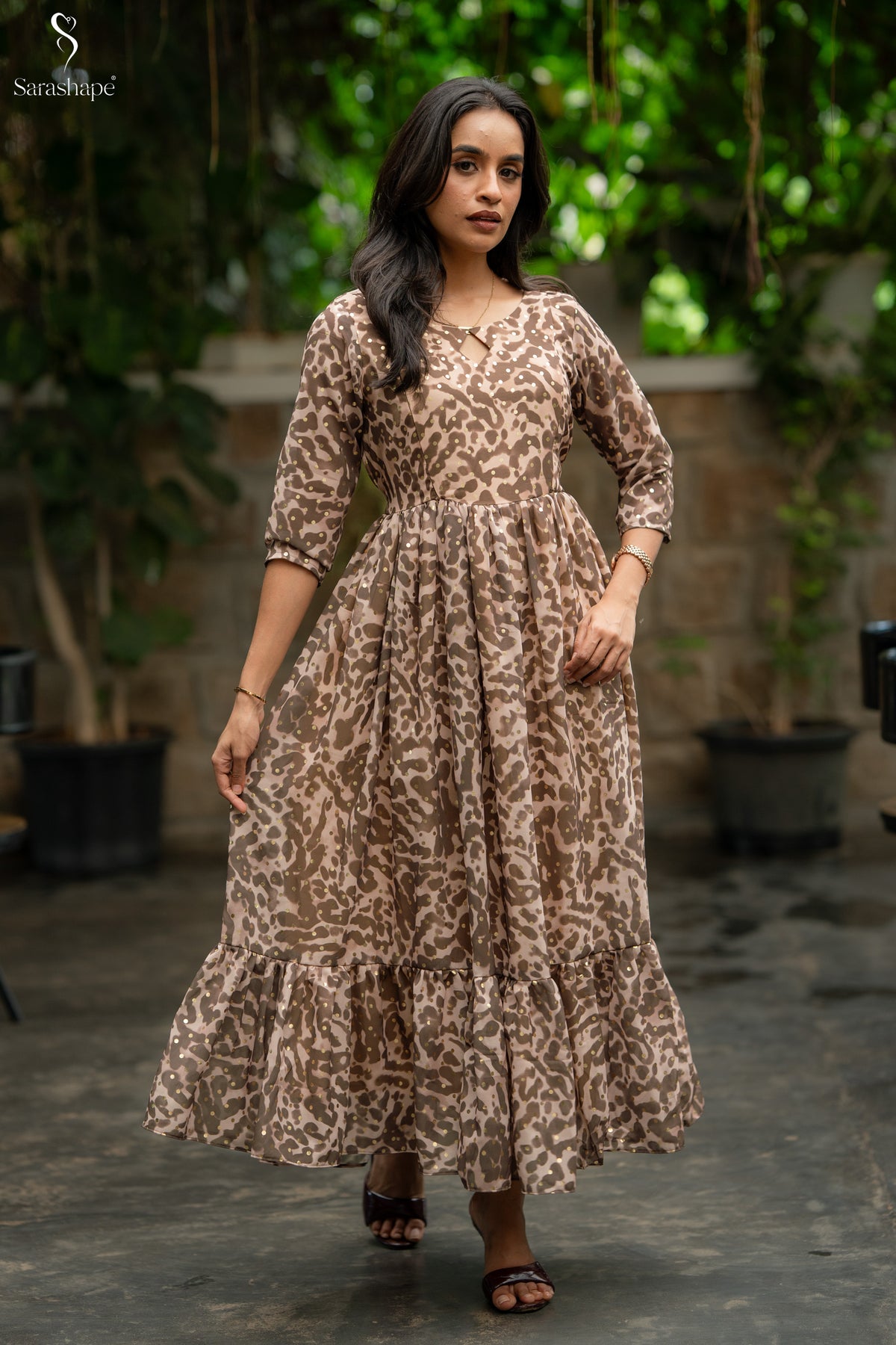 Swetha Georgette Feeding Maxi