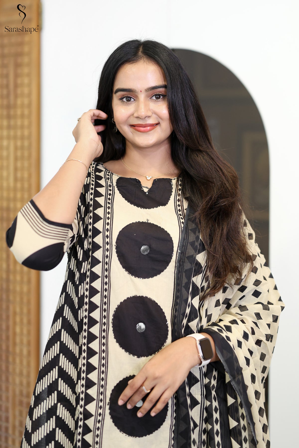 Thigazh Pure Cotton Feeding Salwar Set ( Set of 3)