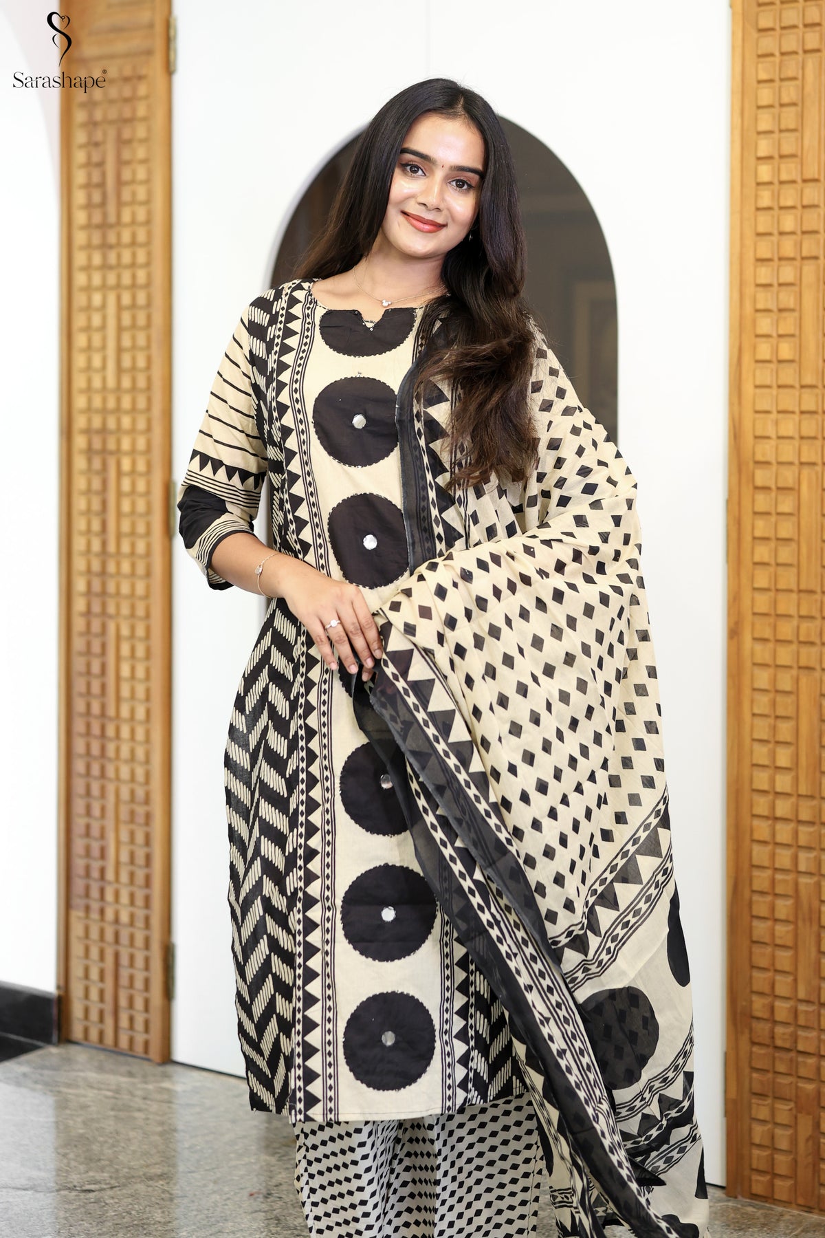 Thigazh Pure Cotton Feeding Salwar Set ( Set of 3)