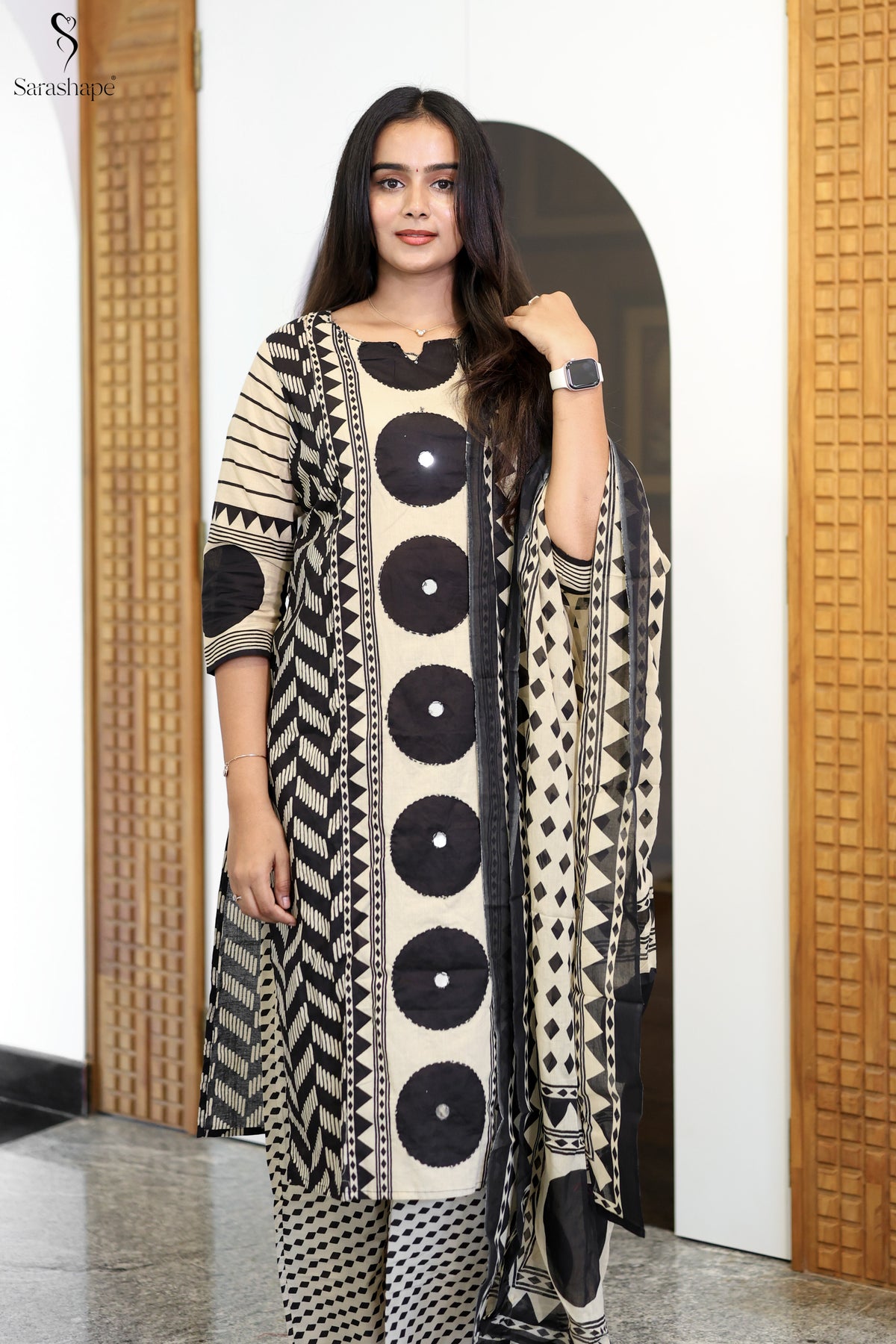 Thigazh Pure Cotton Feeding Salwar Set ( Set of 3)