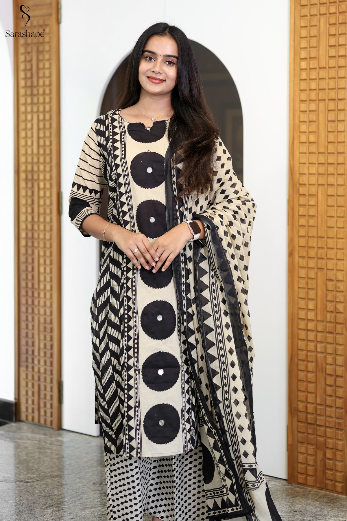 Thigazh Pure Cotton Feeding Salwar Set ( Set of 3)