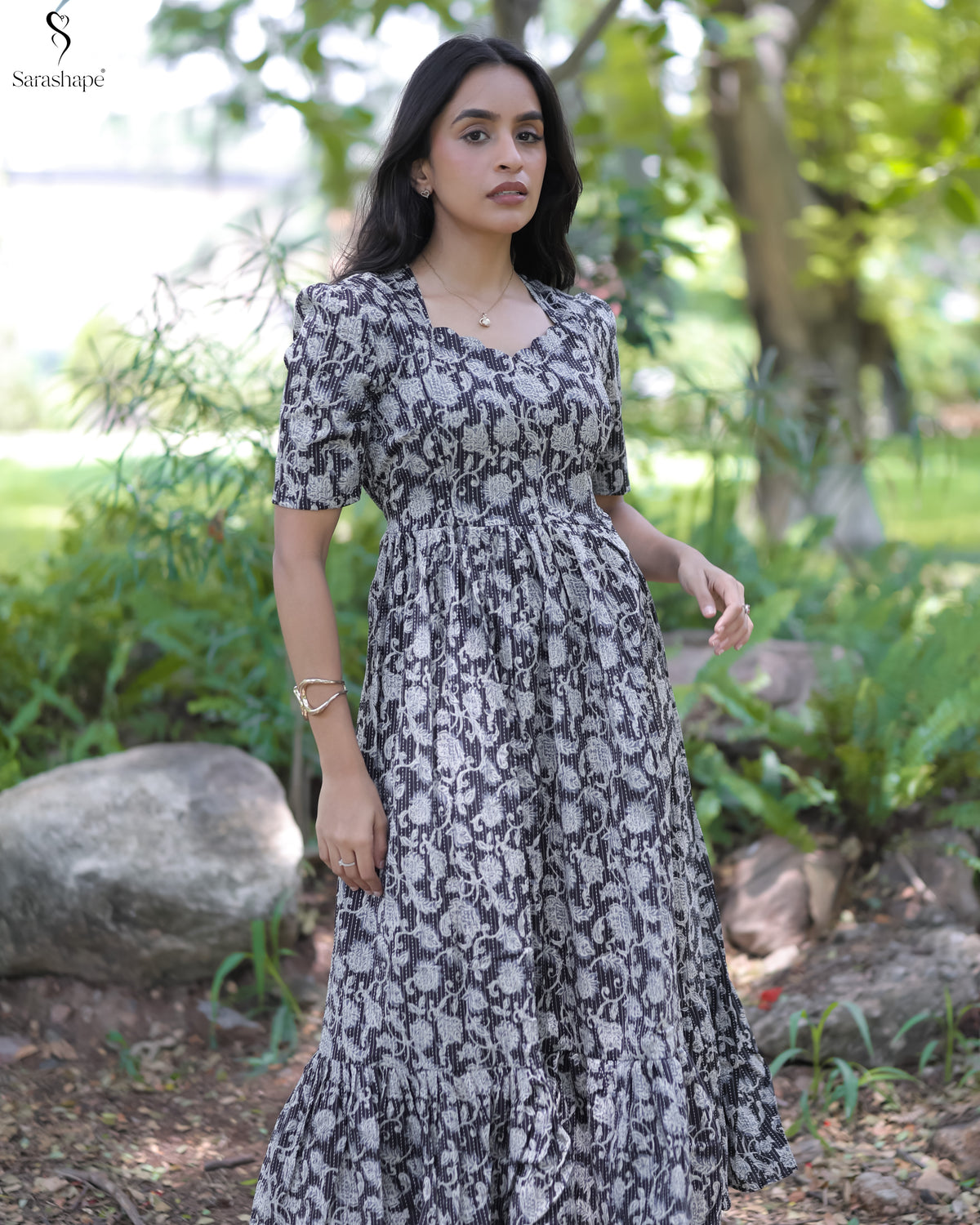 Vedhika Pure Cotton Feeding Maxi