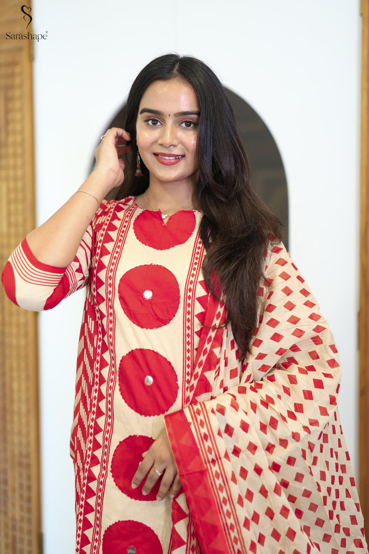 Vidhya Pure cotton Feeding Salwar Set (set of 3)