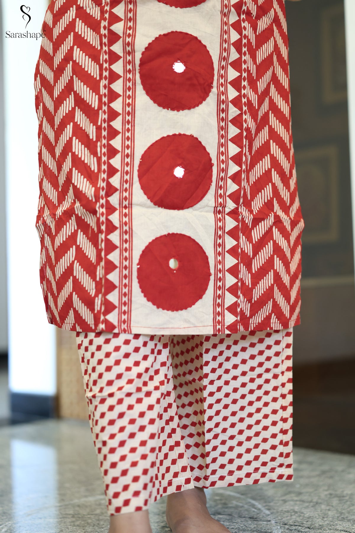 Vidhya Pure cotton Feeding Salwar Set (set of 3)