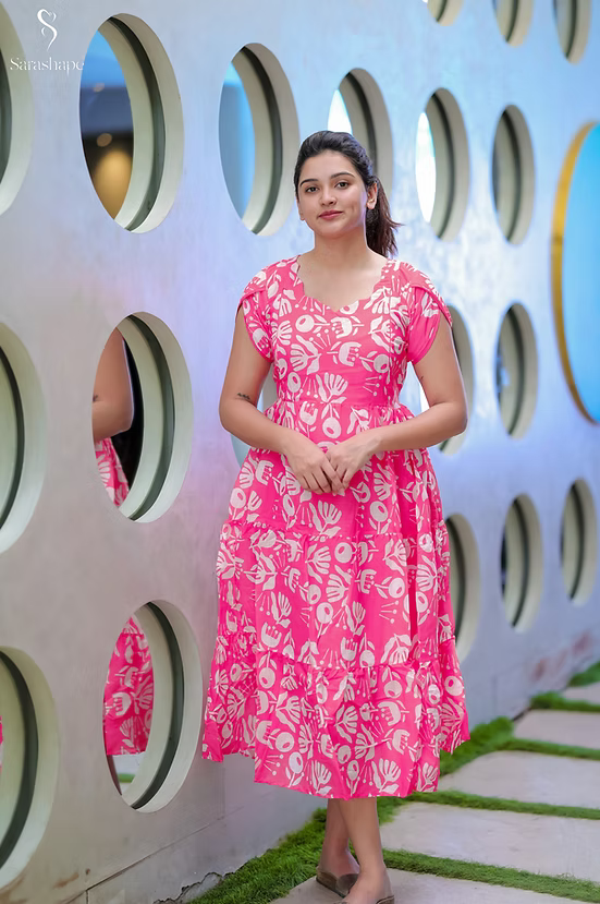 Dharani Linen Non feeding maxi