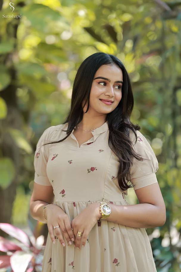 Vibisha Georgette Feeding Maxi