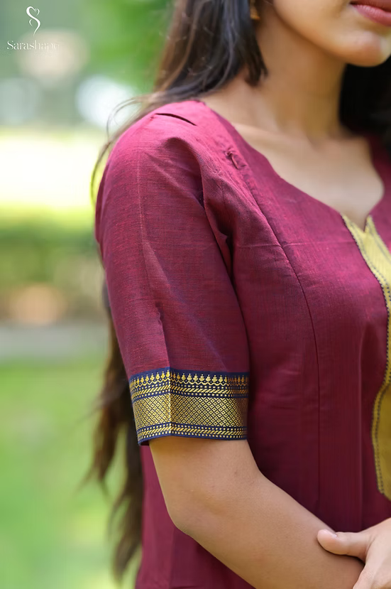 Isai Mangalgiri Feeding Salwar set