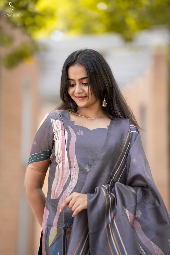 Jaishvi Assam silk  Feeding Salwar set