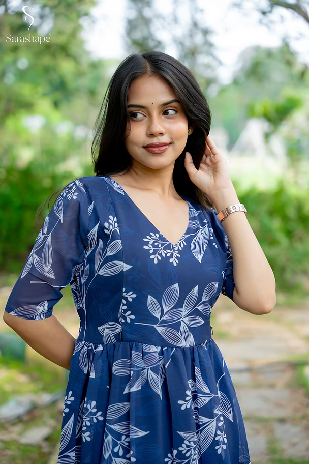 Magilvika Georgette Non Feeding maxi