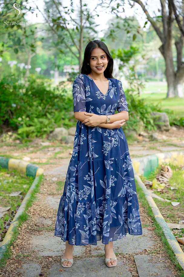Magilvika Georgette Non Feeding maxi