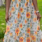 Mozhiyal Feeding Linen dress With Lining & Feeding Zip