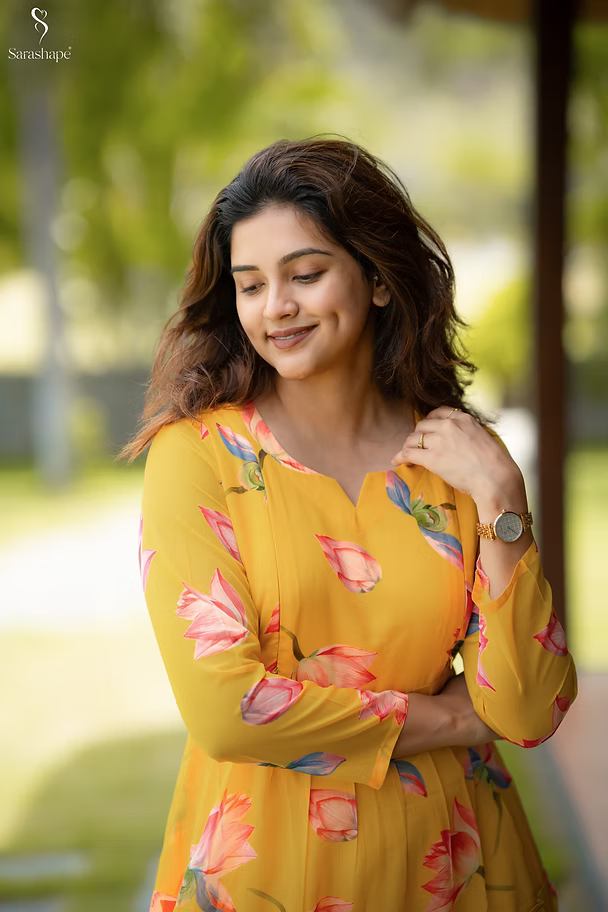 Ravina georgette dress With Feeding Zip