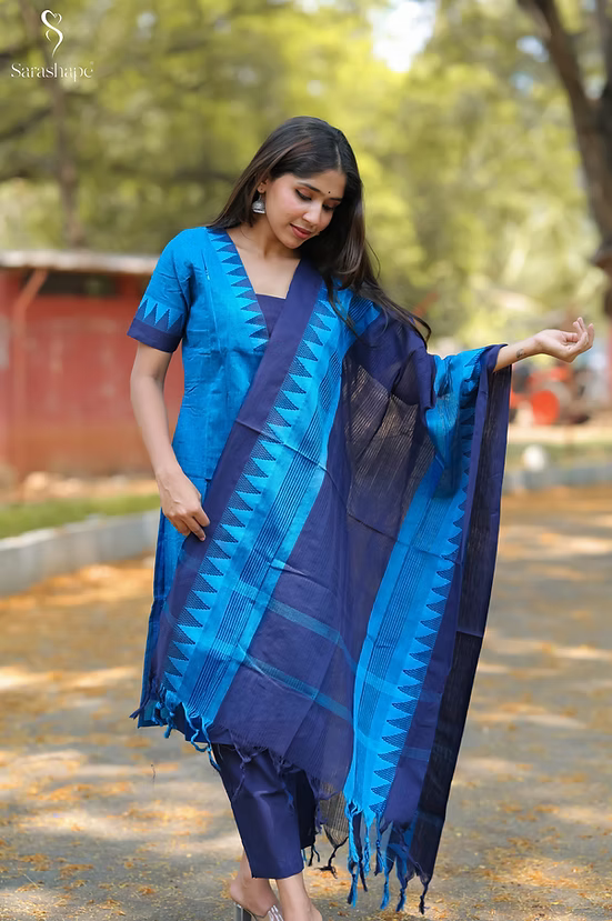Ashwathi Mangalgili Feeding Salwar set