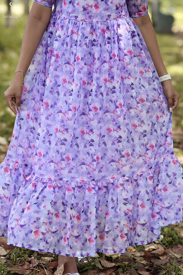 Malliga Georgette Non Feeding maxi