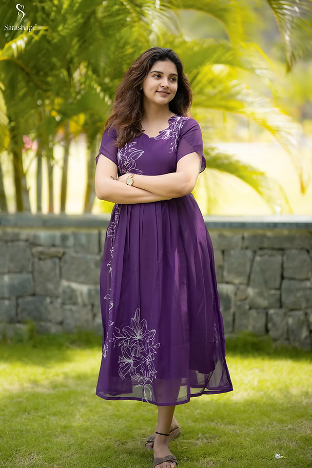 Greeshma Georgette Non Feeding maxi