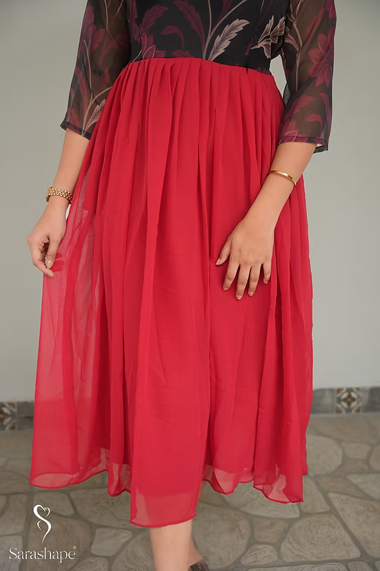 Shobana Georgette Feeding Maxi