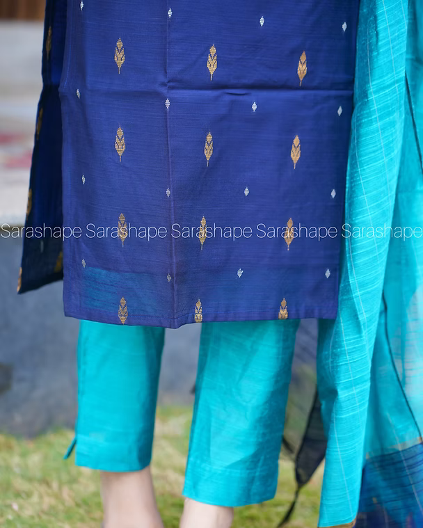 Durga Raw silk Non Feeding salwar set